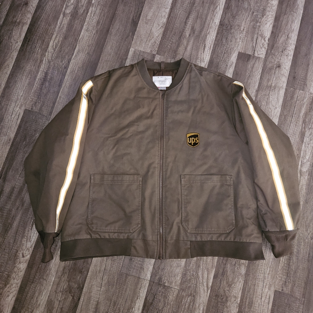 Vintgage UPS Twinhill Reflective Jacket Size XXL
